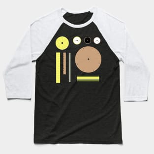 Tapes and Dials Springtime Steampunk Baseball T-Shirt